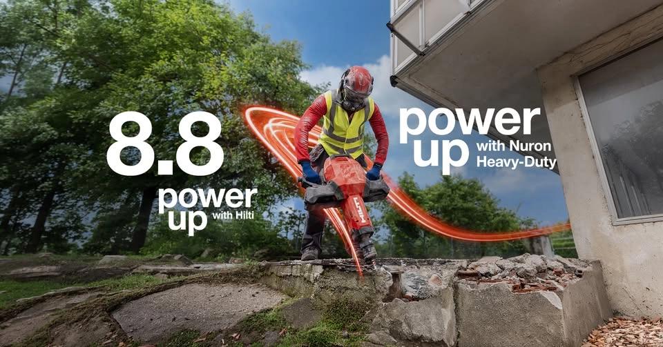 8.8 PowerUp with Hilti | Feel the Red, Break the Limit แรงไม่ยั้ง ทะลุทุกขีดจำกัด