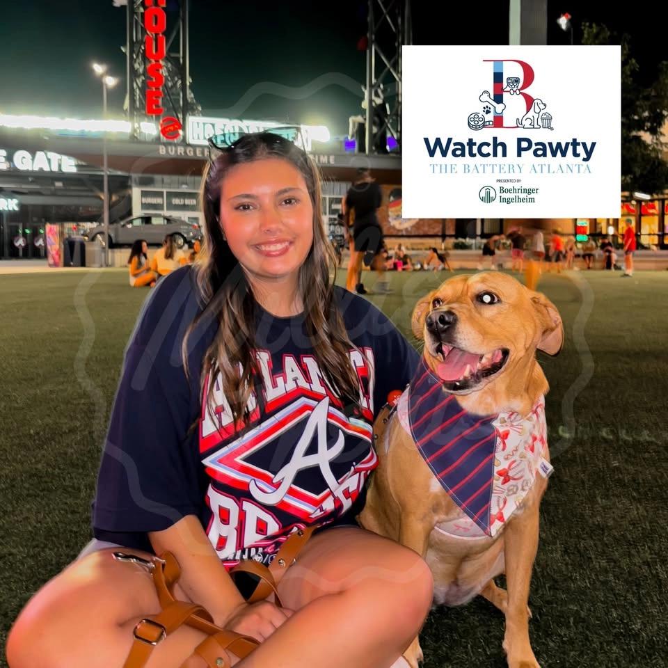 Millie’s Treats at the Braves Watch PAWty at the Battery ATL