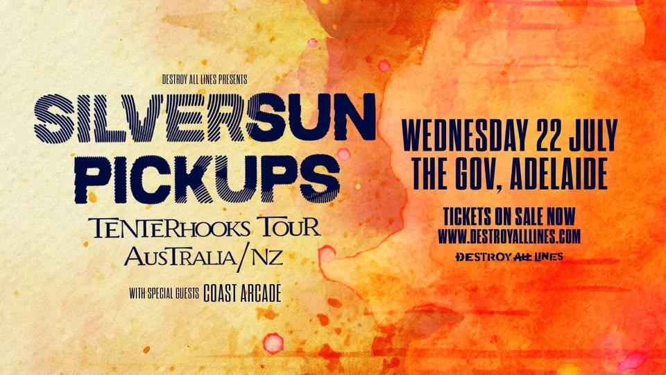 Silversun Pickups // Adelaide // The Gov // with Coast Arcade // 18+