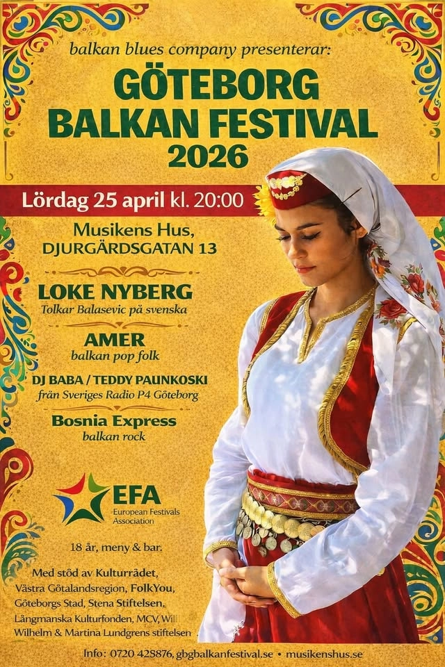 Göteborg balkan festival 2026