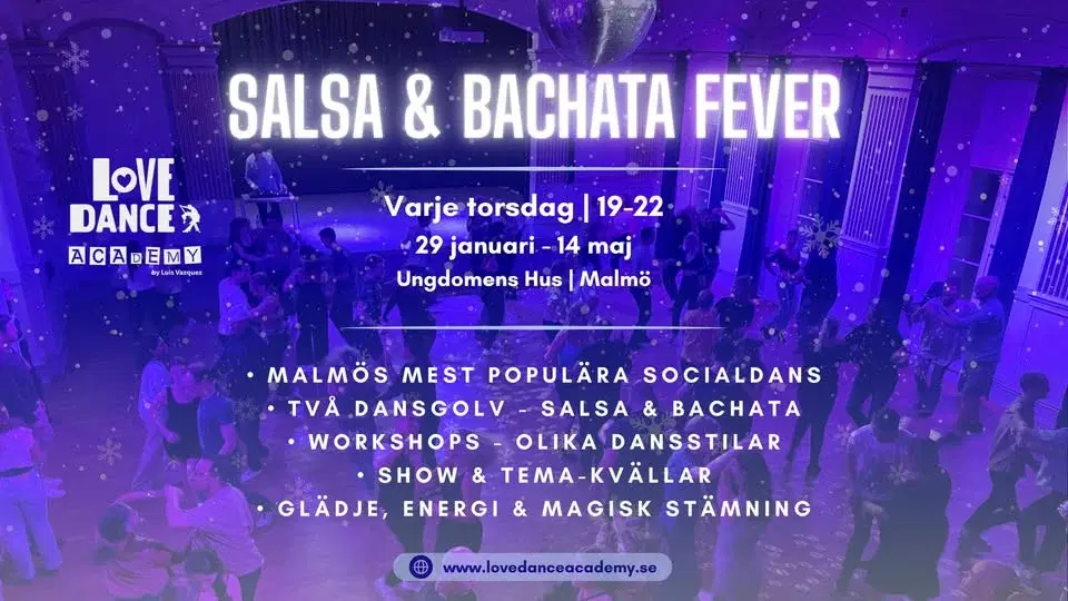 Salsa & Bachata Fever | by Love Dance Academy | varje torsdag