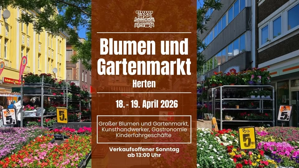Blumenmarkt Herten 2026