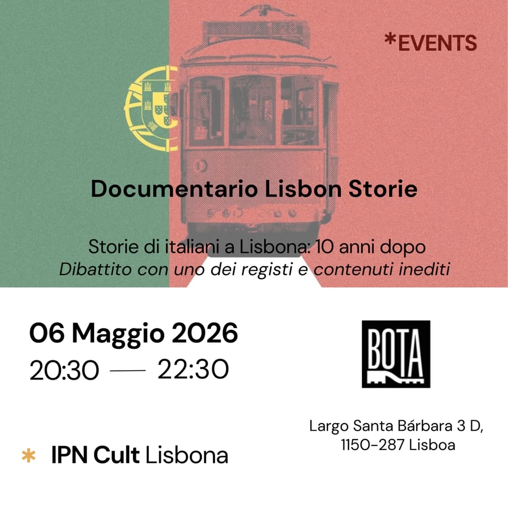 IPN Lisbona - Proiezione speciale: "Lisbon Storie – 10 anni dopo"