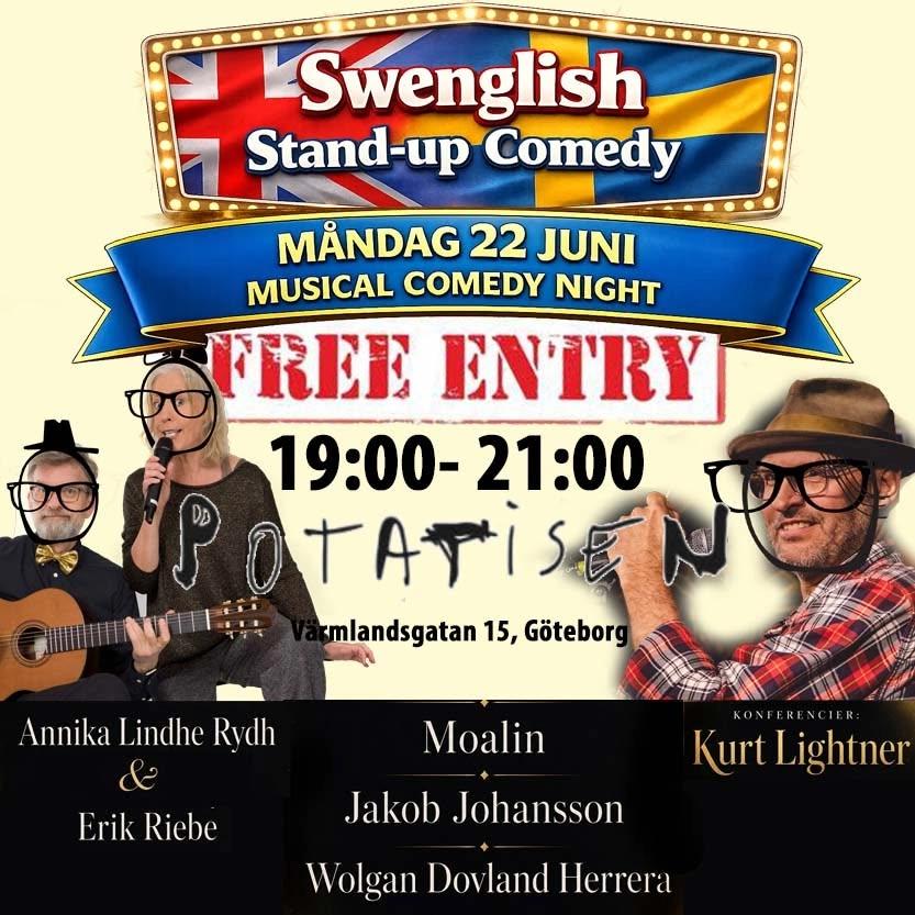 Swenglish Stand-Up Comedy