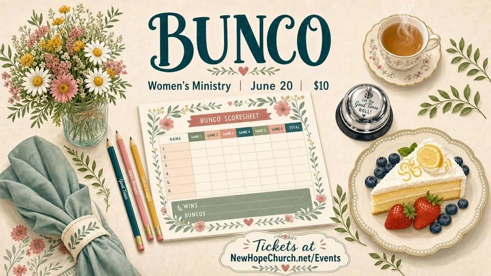 Women's Ministry Bunco at New Hope