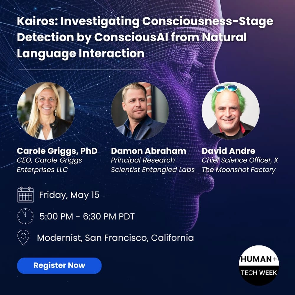 Kairos: Investigating Consciousness-Stage Detection by ConsciousAI from Natural Language Interaction