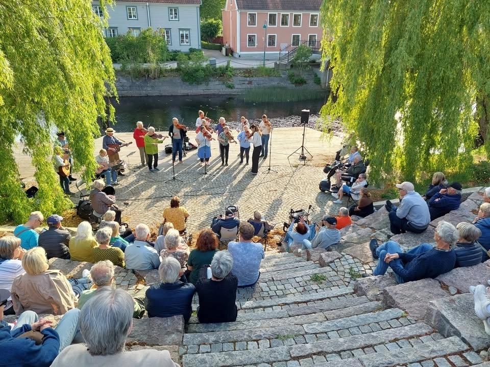Konsert vid Ronnebys nya Amfiteater