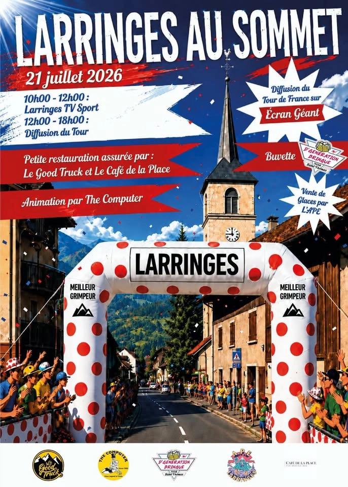 Sommet de Larringes Tour de France