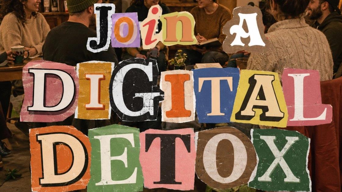 【Digital Detox Night】📚 Every Wednesdayスマホを手放して、90年代みたいに過ごす夜