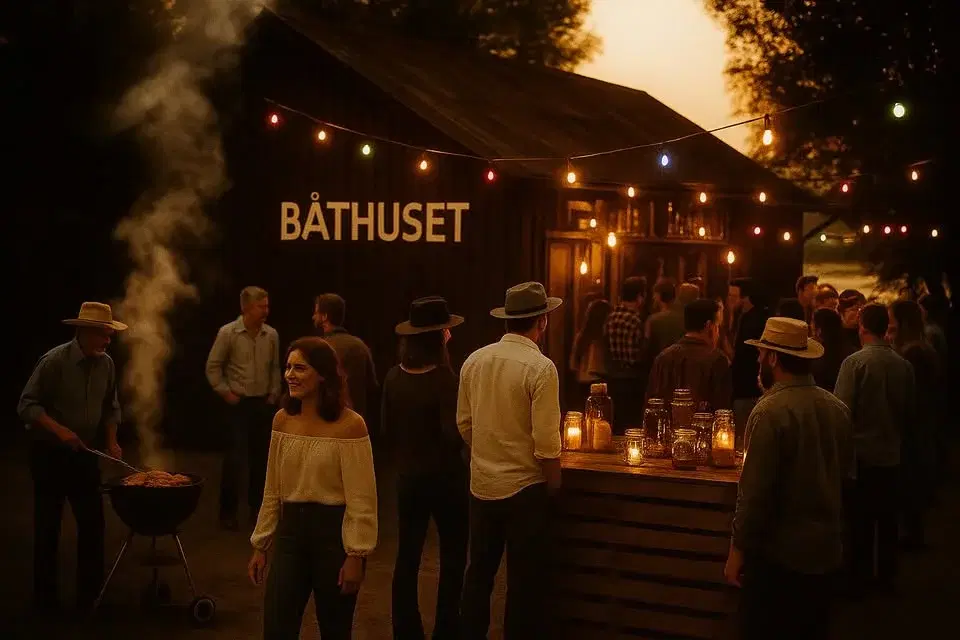 CAMPFIRE I BÅTHUSET – Mat, country och en kväll vid vattnet