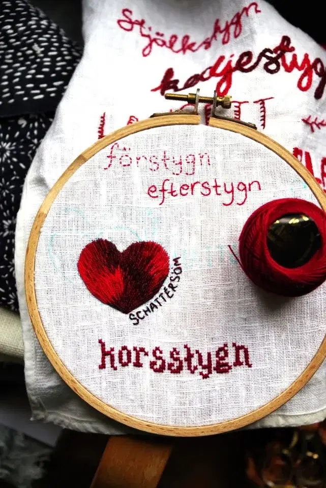 Introduktion till Fritt broderi med Alicia Sivertsson