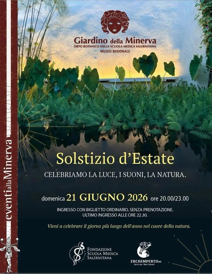 Solstizio d'estate al Giardino della Minerva
