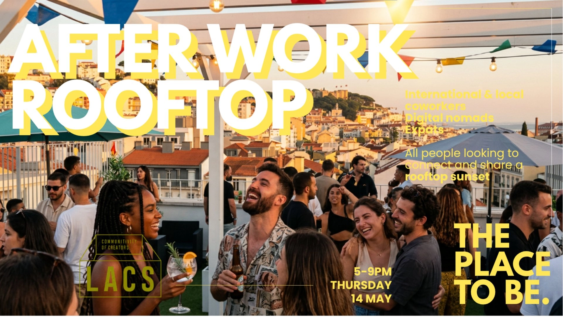 Rooftop Afterwork - Overtime Lisbon
