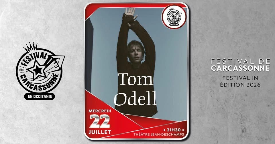 Tom Odell - Festival de Carcassonne 2026