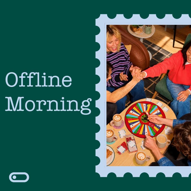 Offline Morning | Caption by Hyatt