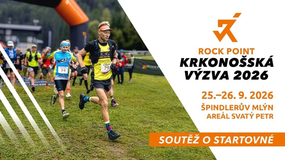🏃Rock Point Krkonošská výzva | Běžecké závody (25.-26. 9. 2026)🏔️