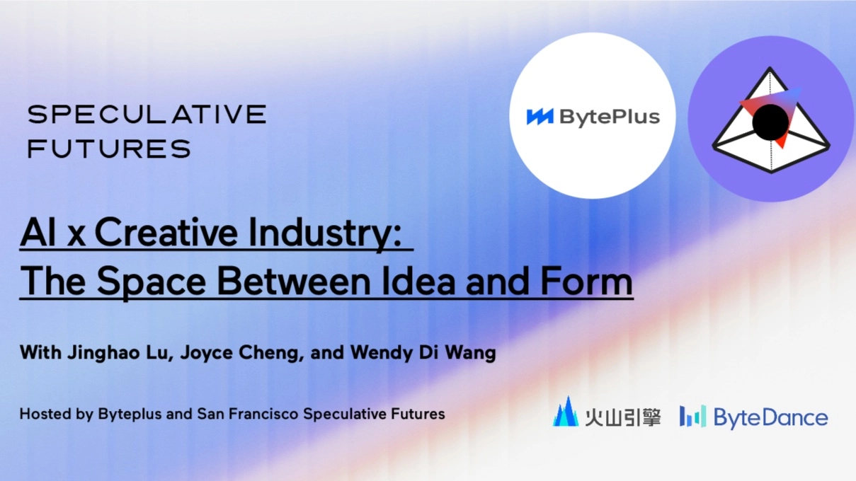 AI x Creative Industry: The Space Between Idea and Form