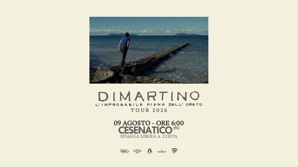 Dimartino / Concerto all'alba a Cesenatico