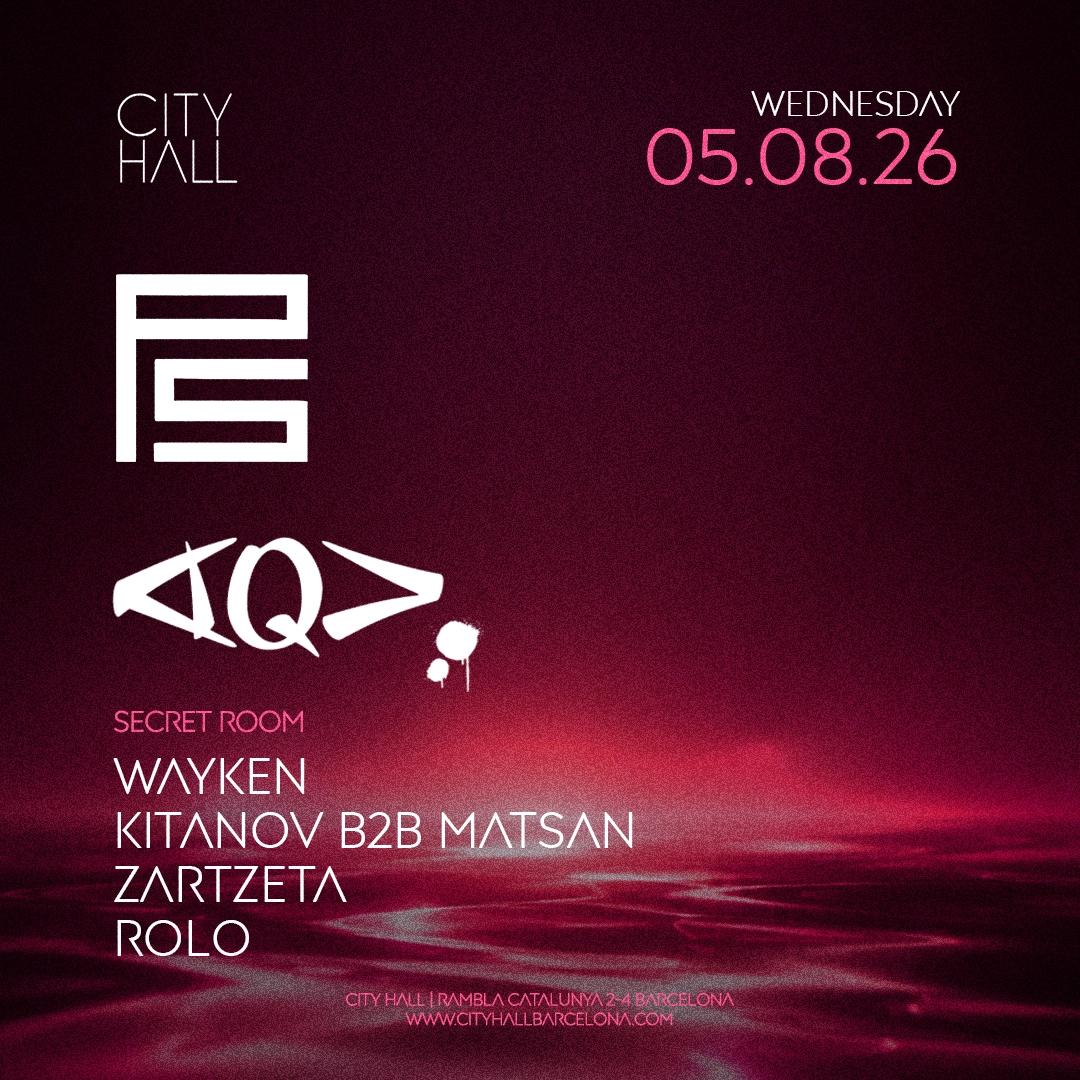 EXPERIENCIA UNDERGROUND EN LA SECRET ROOM II PS x AQV II WEDNESDAY II GET YOUR FREE PASS