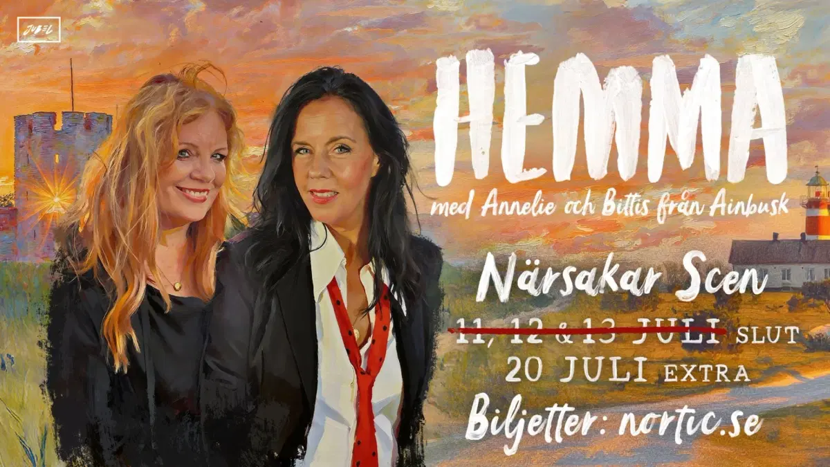 Hemma med Annelie och Bittis från Ainbusk