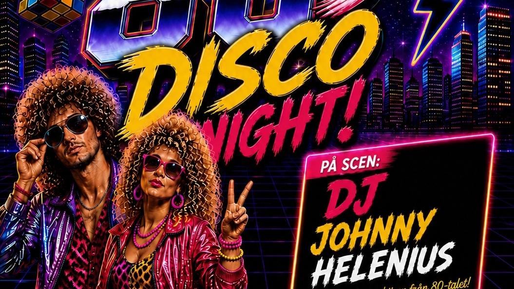 80s Disco Night Sundsvall