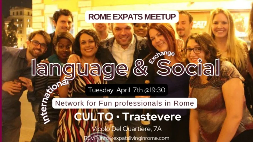 Language & Social Exchange - CULTO (Trastevere) #romeexpats