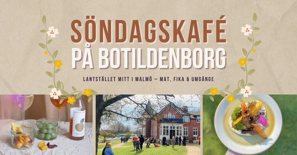 Söndagskafé på Botildenborg