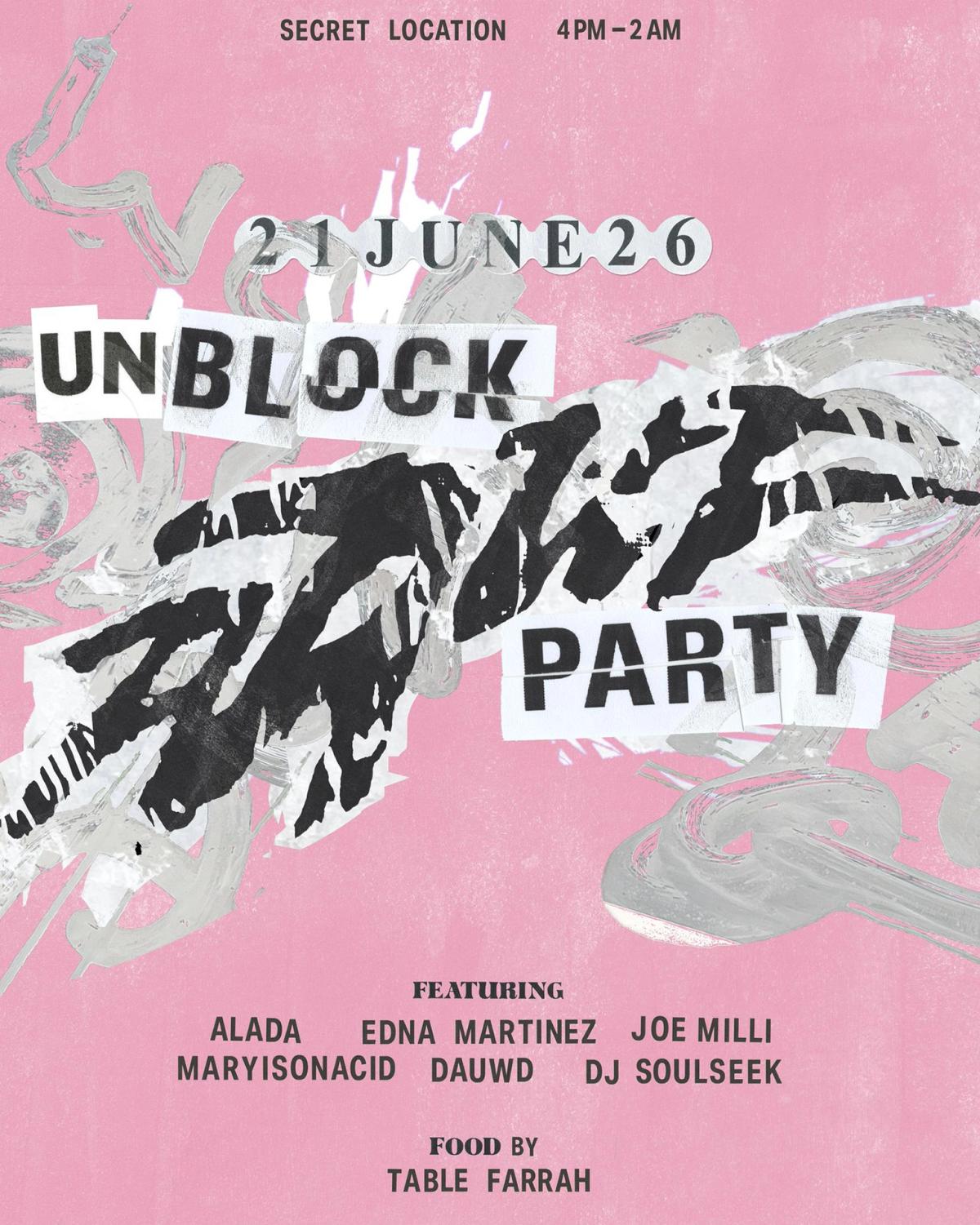 African Acid Is The Future: unBLOCK PARTY