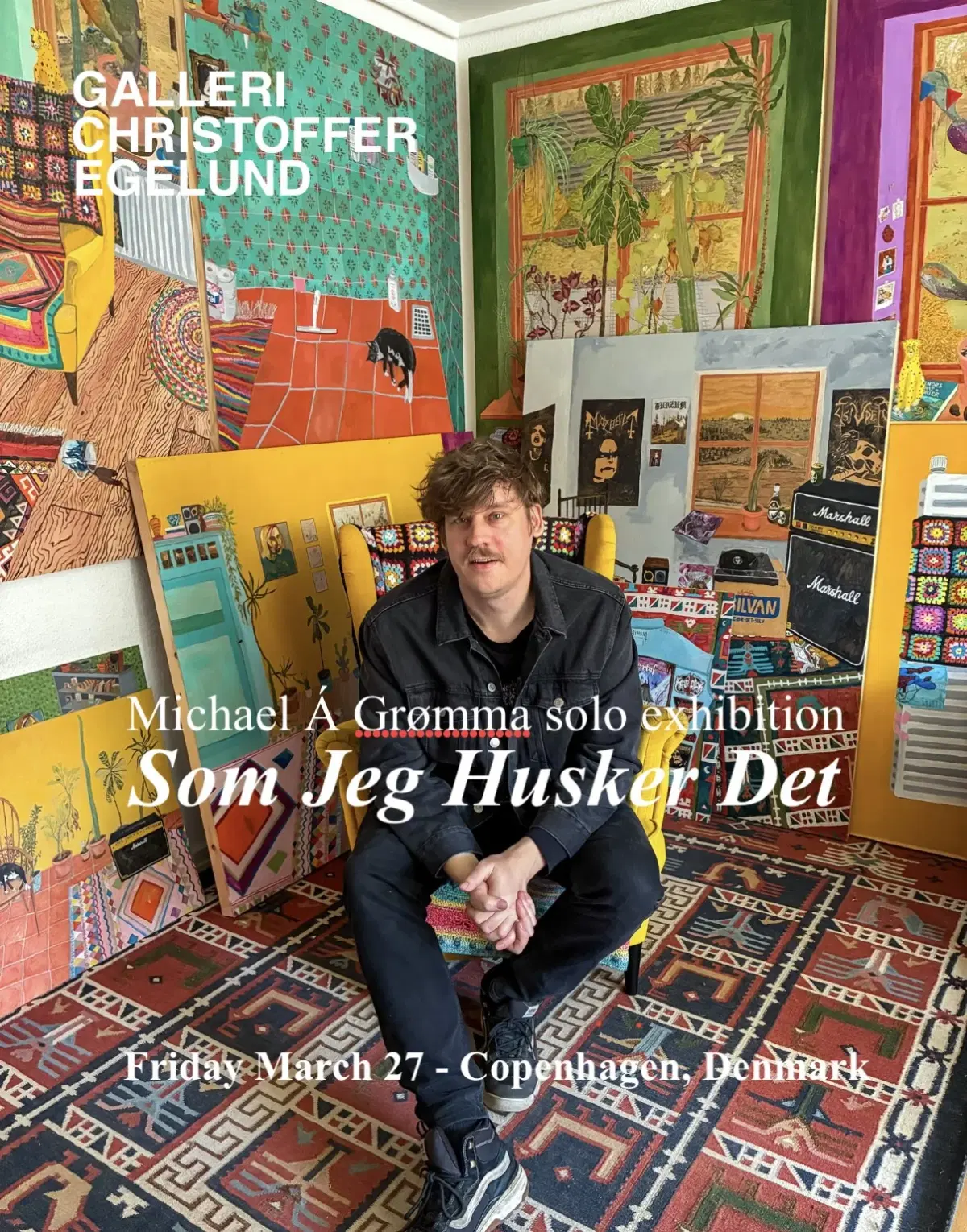 Michael Á Grømma / solo show / Som Jeg Husker Det