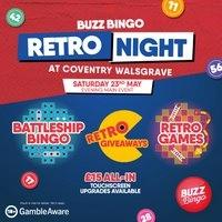 Retro Night @ Buzz Bingo Coventry