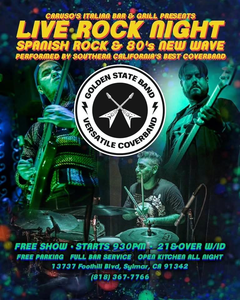 Caruso's Pizza present: Live Rock Night with GSB