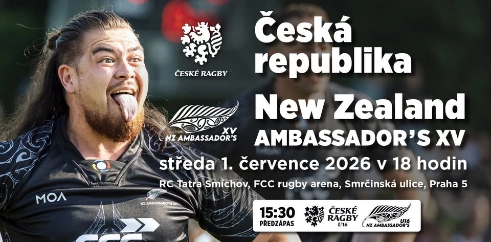 Česká republika – New Zealand Ambassador’s XV