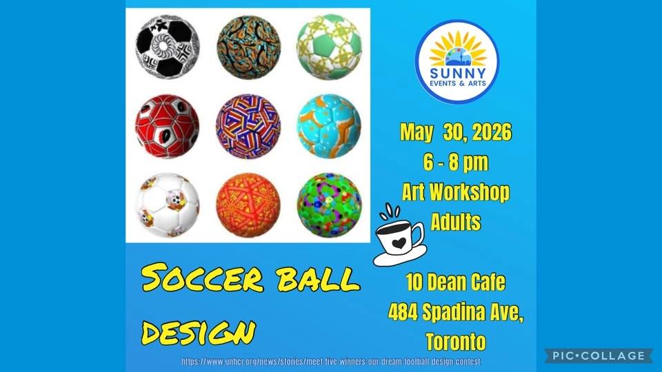 FIFA Soccer Ball Design Art Workshop / Adults & Teens 12+