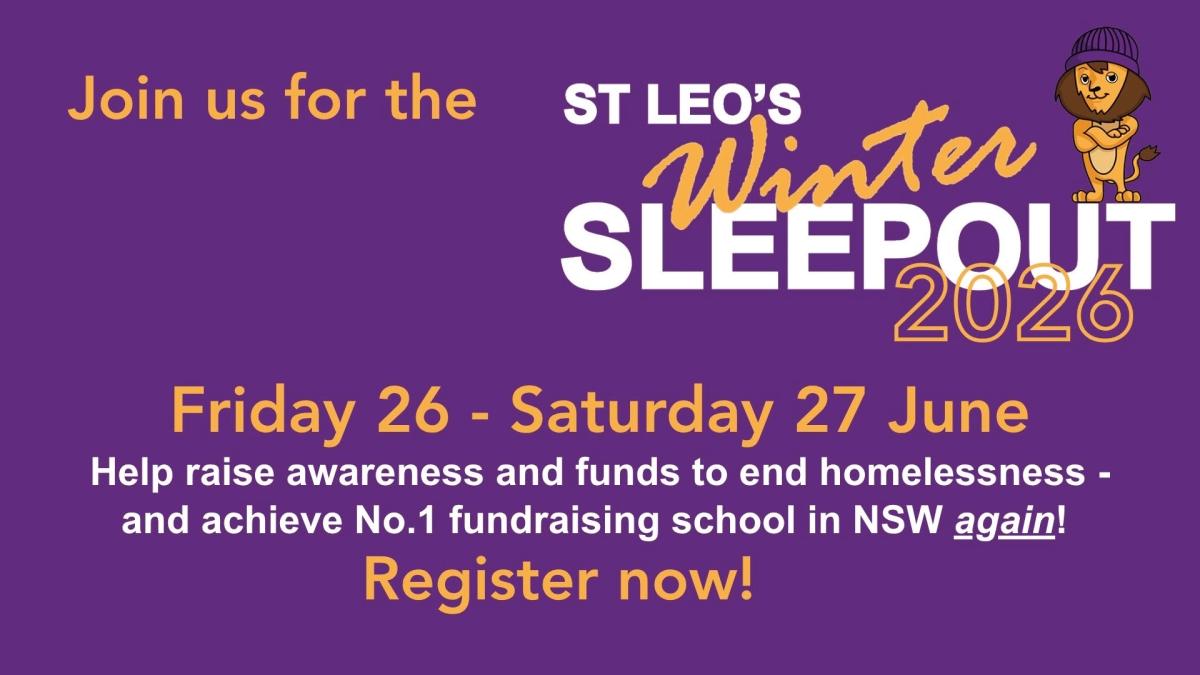 St Leo's Vinnies Winter Sleepout '26