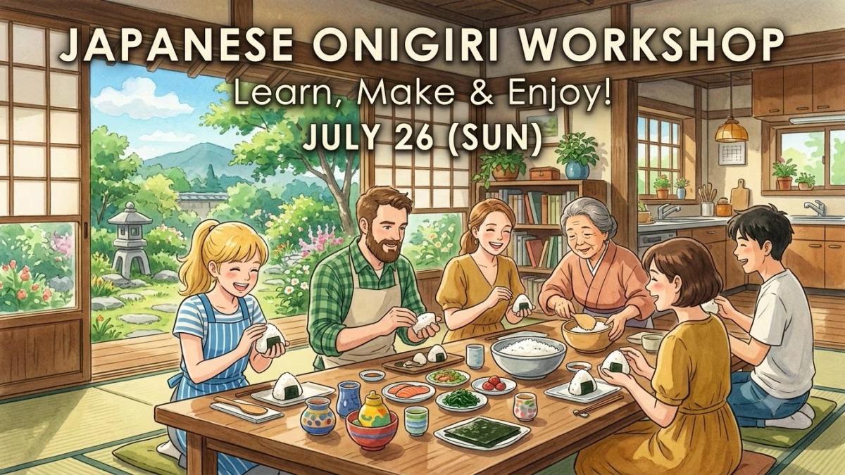 🍙🎌 Japanese Onigiri Workshop 👨🍳 Learn, Make & Enjoy! 🌏