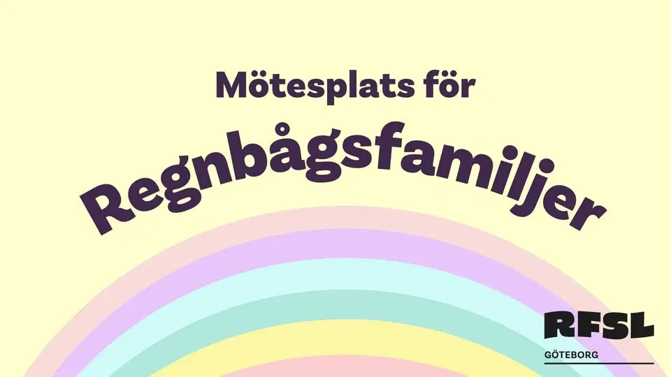 Mötesplats för Regnbågsfamiljer - Våren 2026