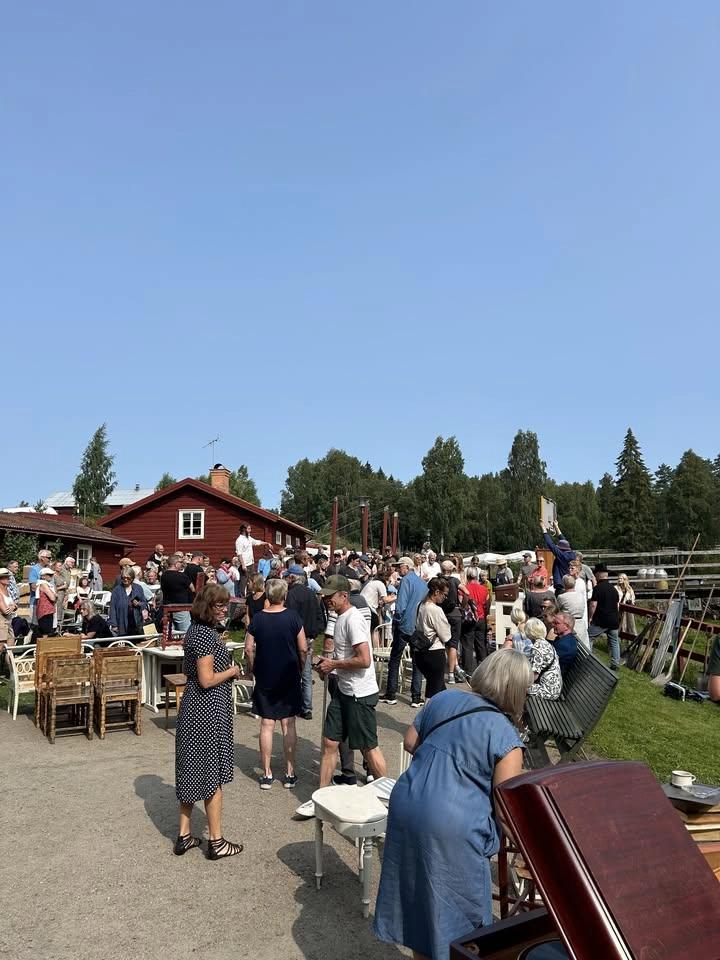 Auktion på Växbo Kvarn