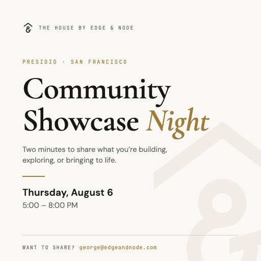 Community Showcase Night