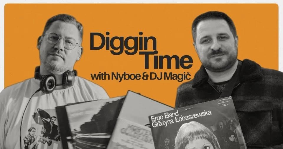 Diggin Time with Nyboe (DK) & DJ Magič (CZ) at bird : downtown - FREE ENTRANCE