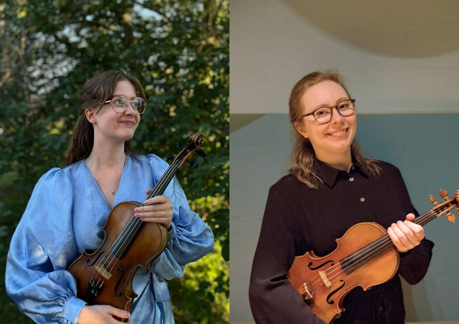 Olivia och Teresa examenskonsert