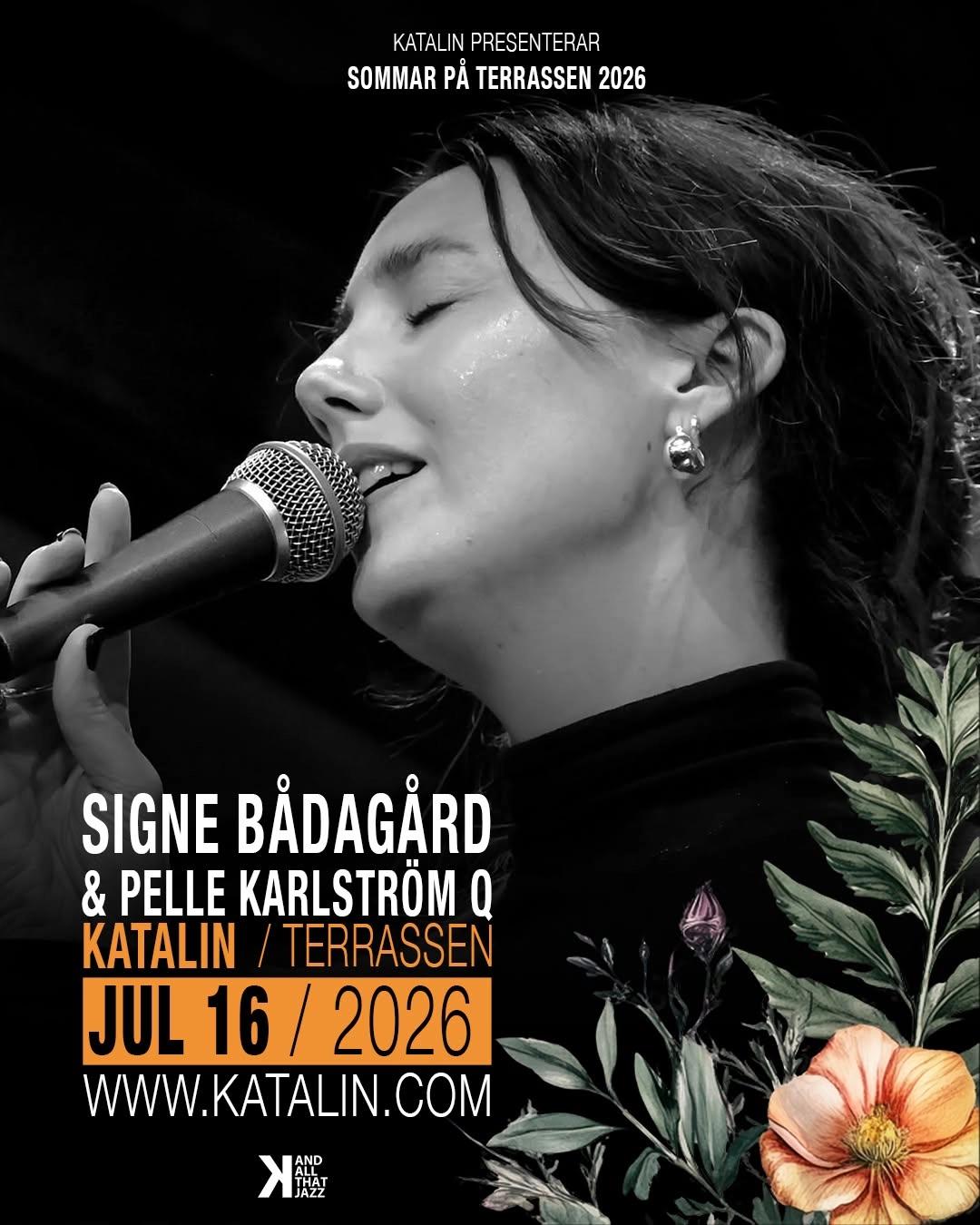 Signe Bådagård & Pelle Karlström Q – Sommar på Terrassen