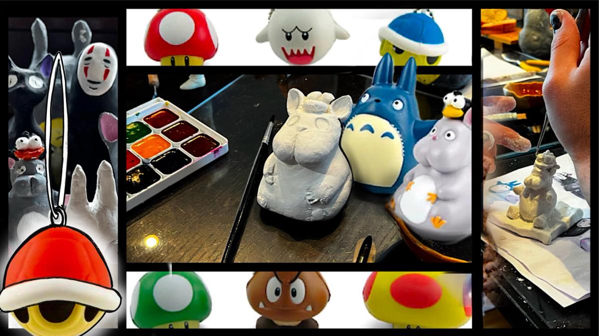 SUPER MARIO, GHIBLI and CO! Everyone can model and paint figures, let me show U