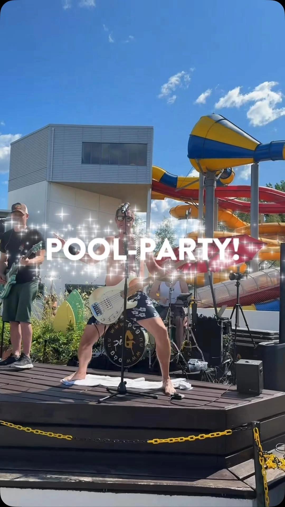 Pool-Party med Pågbandet