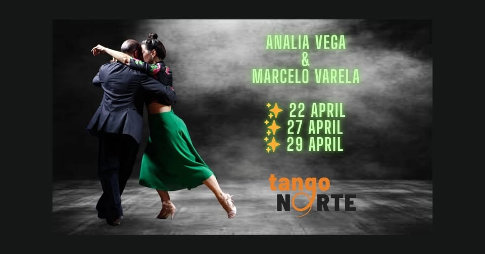 Workshopserie i argentinsk tango med Analia Vega & Marcelo Varela