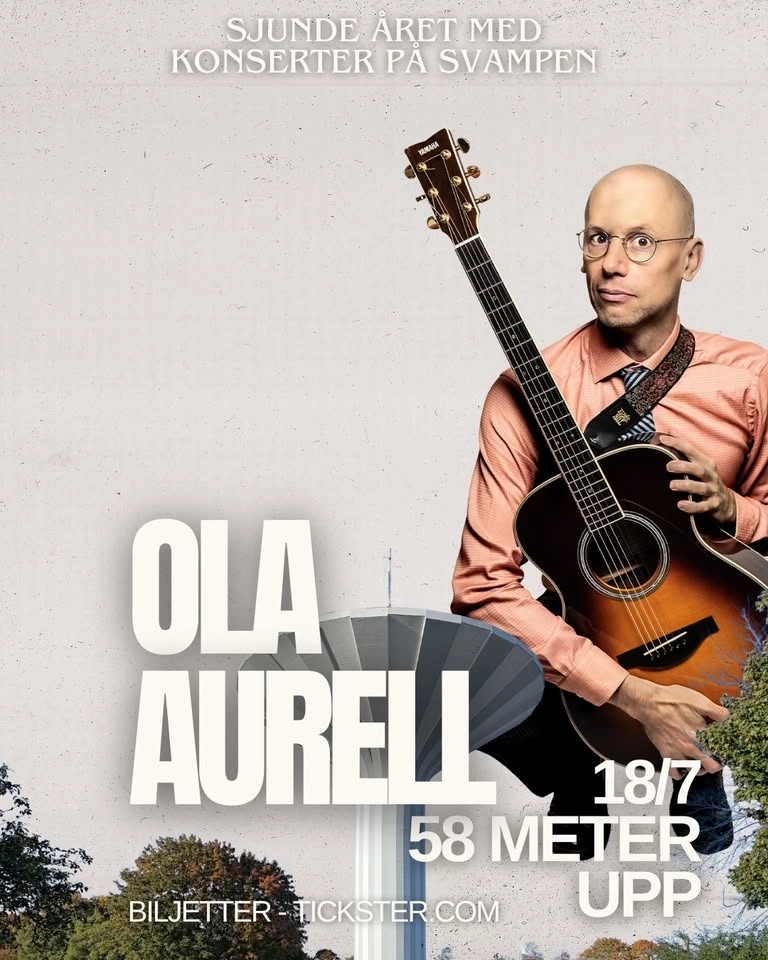 58 meter upp med Ola Aurell