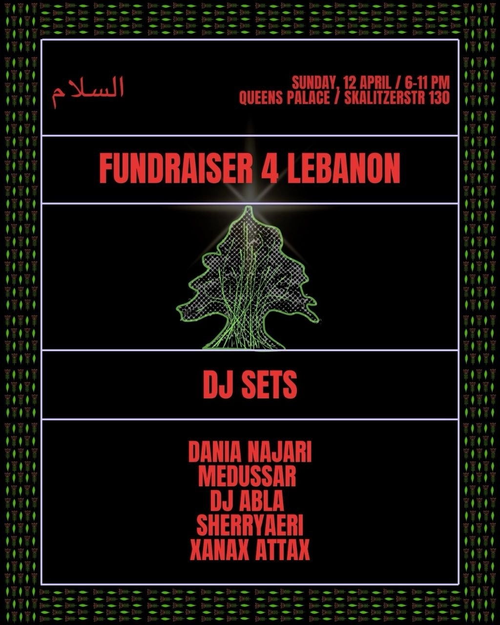 Fundraiser für den Libanon