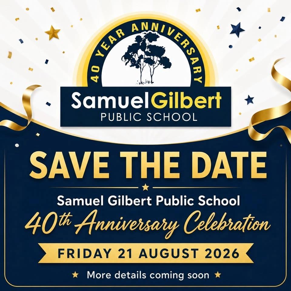 SGPS 40th Anniversary Save the Date