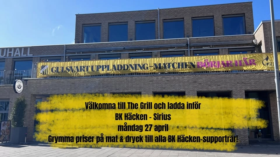 Ladda inför BK Häcken - Sirius