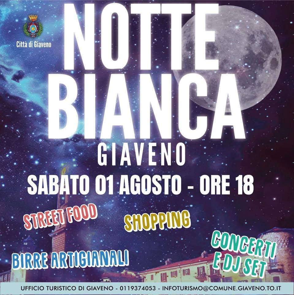 NOTTE BIANCA DI GIAVENO