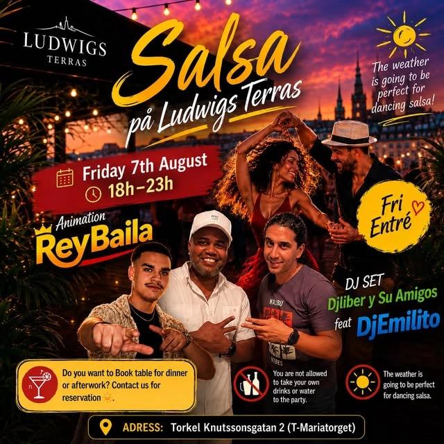 Salsa på Ludwigs Terras